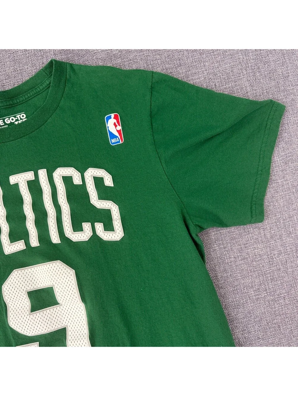 Adidas Boston Celtics Rajon Rondo T-Shirt Mens M Green NBA Tee